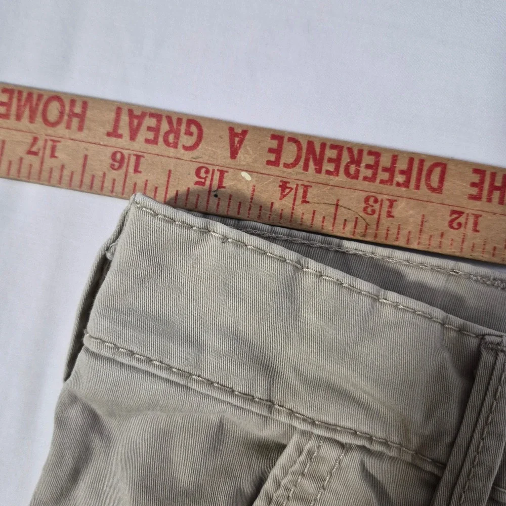 BKE Denim Jake Chino Pants Mens 30L Khaki Tan Cotton Stretch Workwear Minimalist
